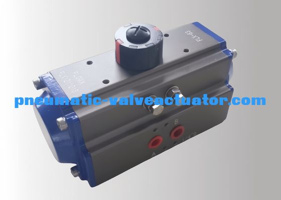 낮은 온도 랙 및 피니온 Pneumatic Actuator AT 시리즈 Pneumatic 회전 Actuator